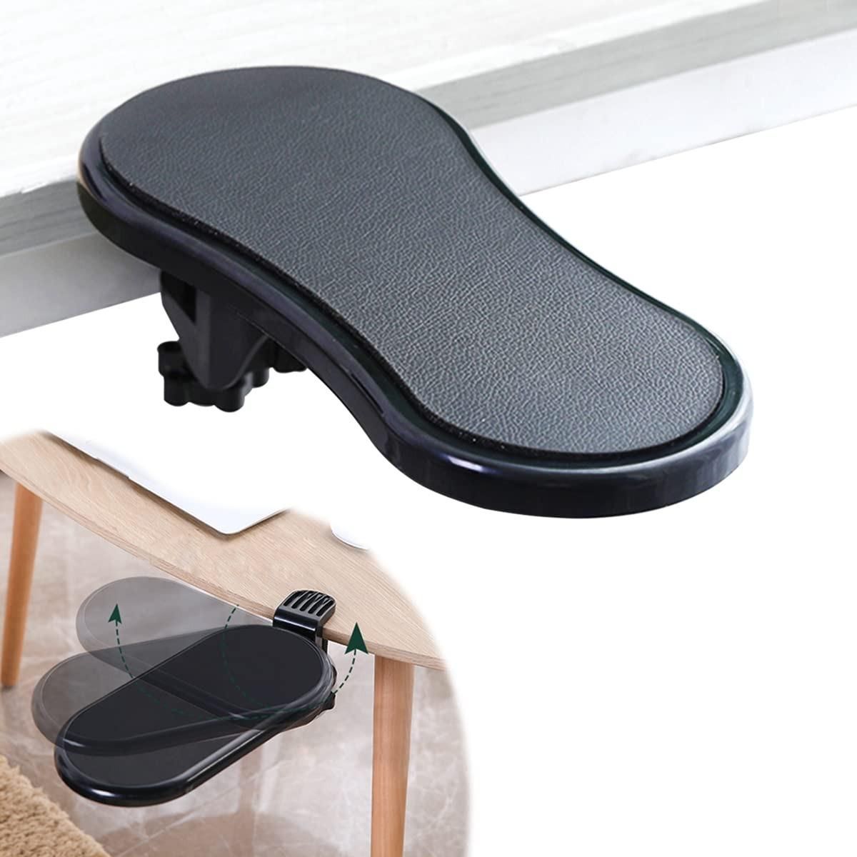 Adjustable Desk Arm & Wrist Rest Pad – Ergonomic Support for Long Hours